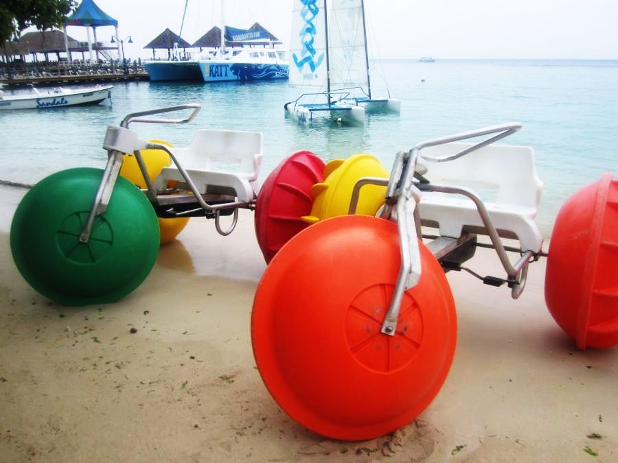 watersports offered at Sandals Ochi Beach Club