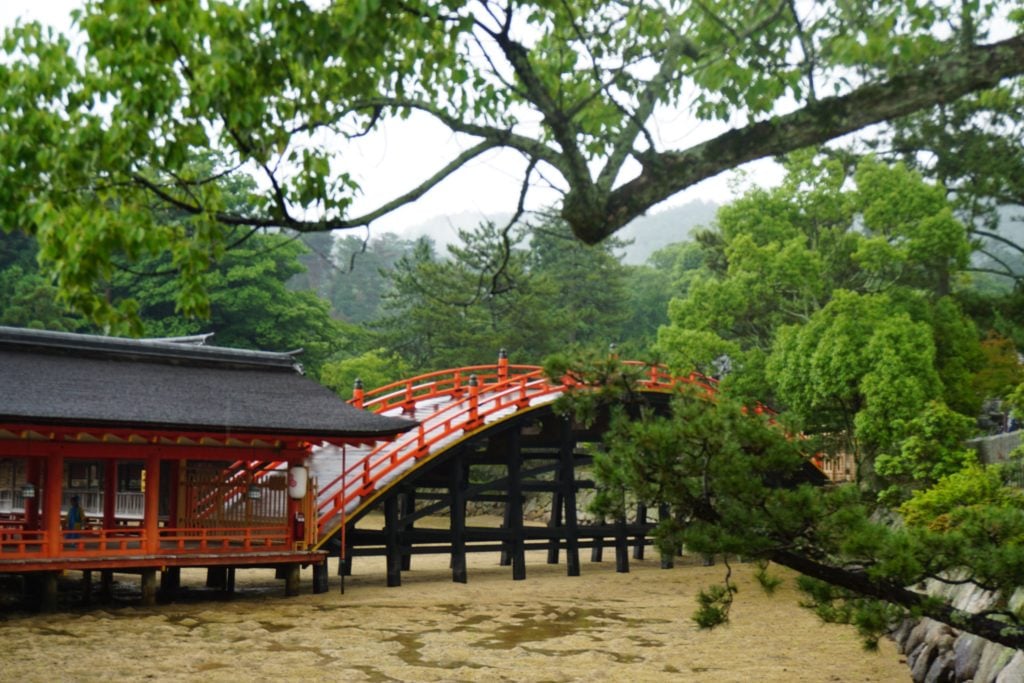 Bridge on Miyajima Island