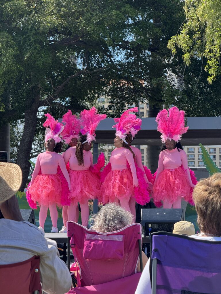 Westcoast Black Theatre Troupe at The Bay in Sarasota. The performance was Alligators & Flamingos.