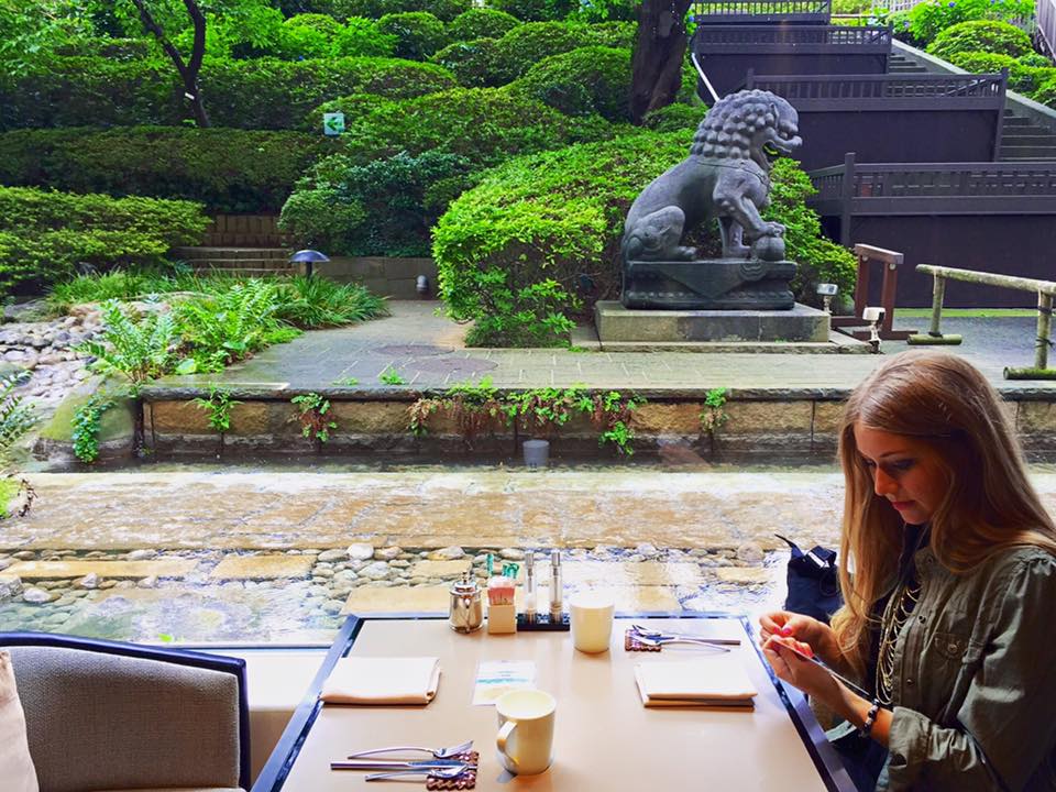 Garden view at the Prince Sakura Tower Tokyo