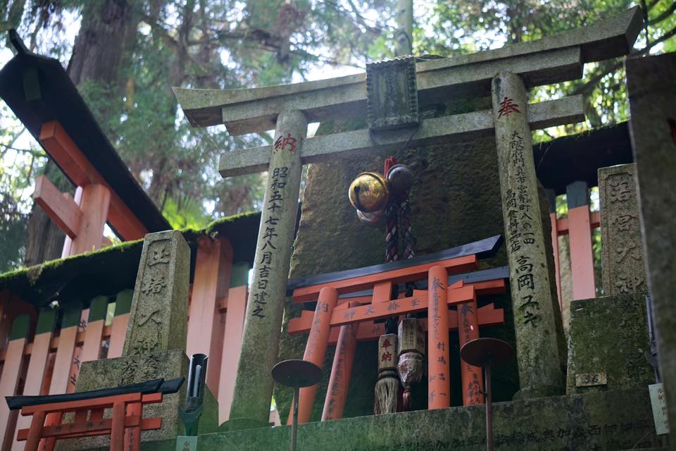 Small shrine at Fushimi Inari