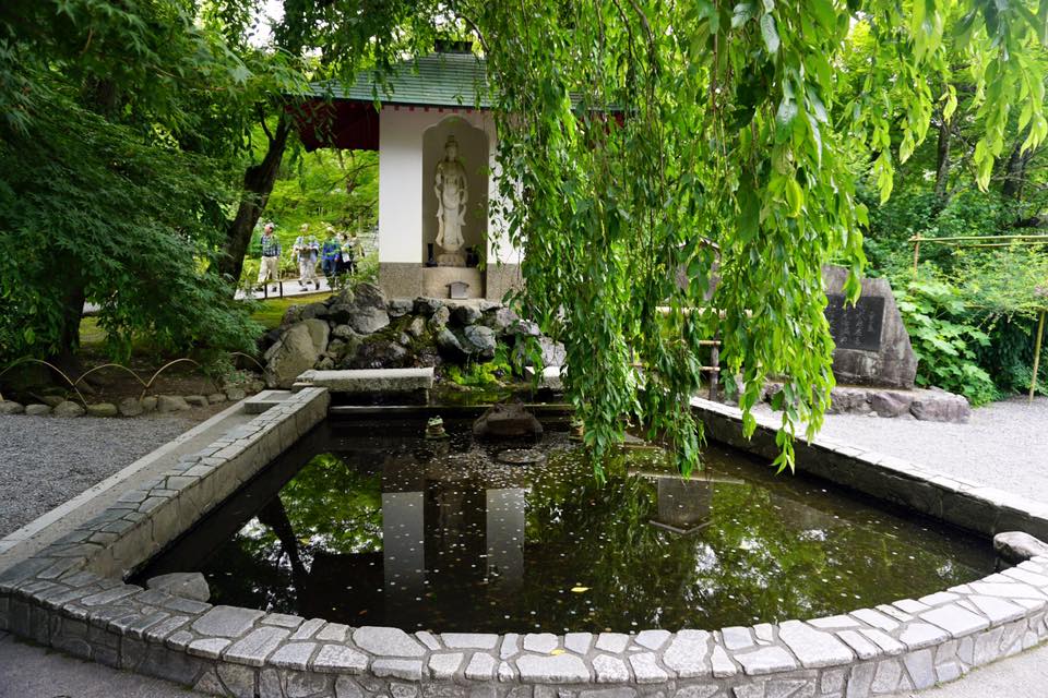 Tenryuji Temple garden in Kyoto