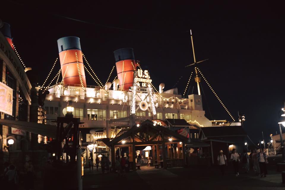 Large boat at Tokyo DisneySea