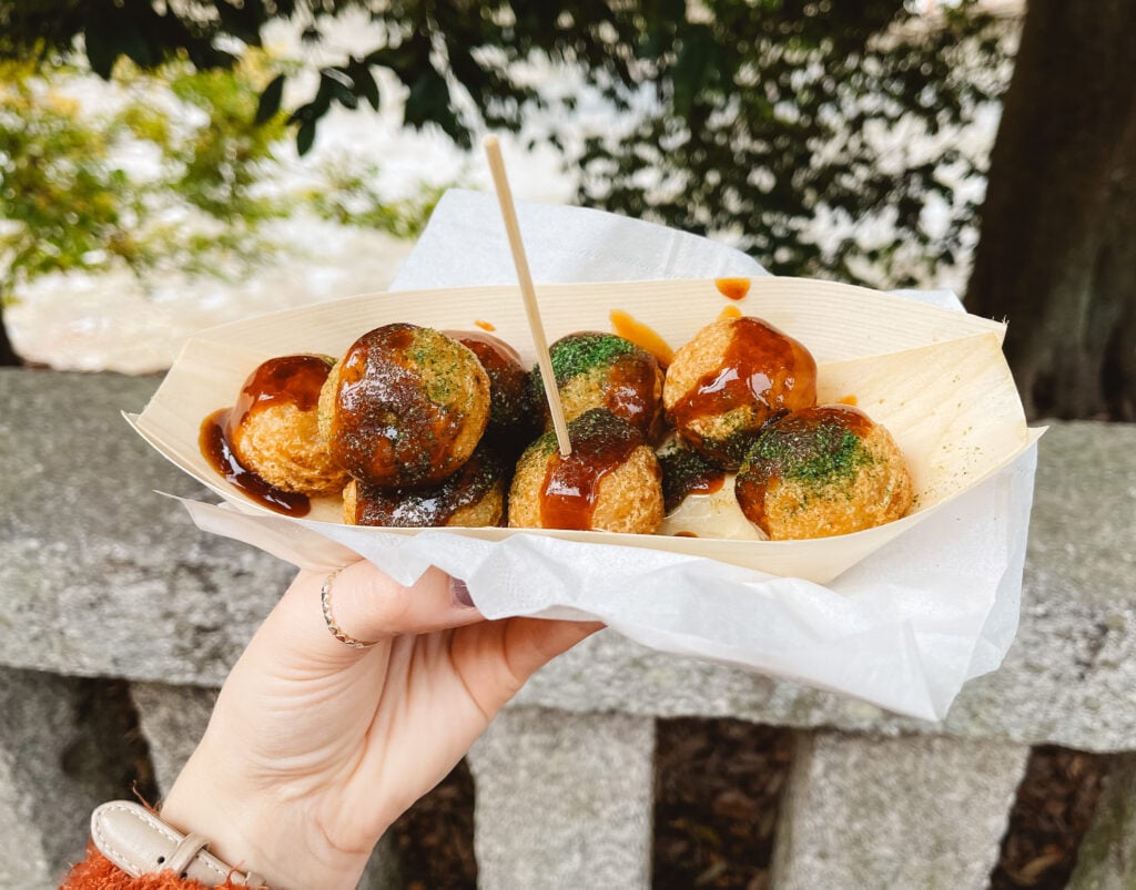 Takoyaki in Japan