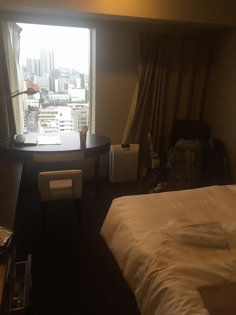 Bedroom of the Mitsui Garden Hotel Hiroshima - Hiroshima day trip