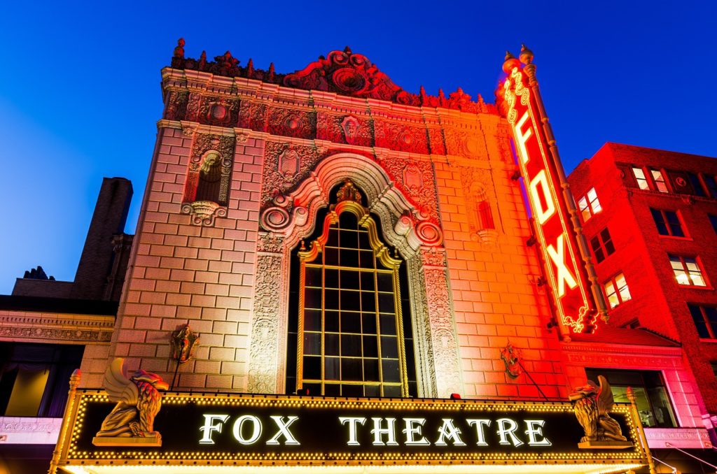 The Fabulous Fox Theater in St Louis, Missouri
