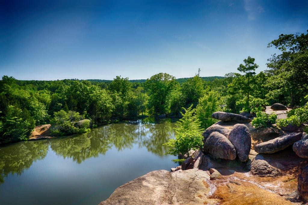 Elephant Rocks State Park in Belleview, Missouri