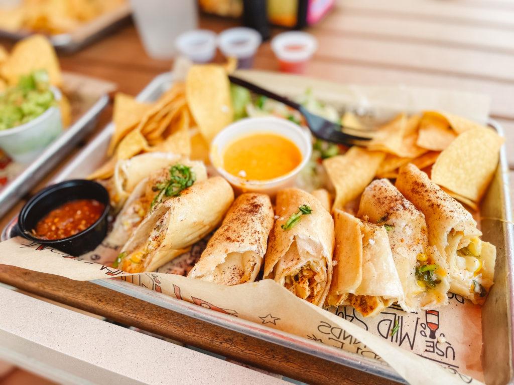 Chicken Taquitos from Tijuana Flats in Sarasota, Florida