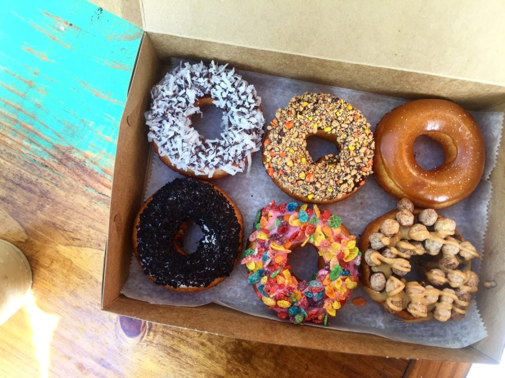 Donuts from The Donut Experiment Anna Maria Island near Sarasota, FL