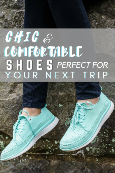 Having comfortable travel shoes is not only a priority, it's a necessity. These lightweight and chic shoes are perfect for your next trip!