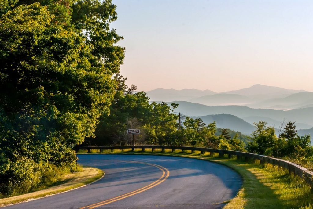 Road in Great Smoky Mountains National Park - Fun things to do in Gatlinburg and Pigeon Forge