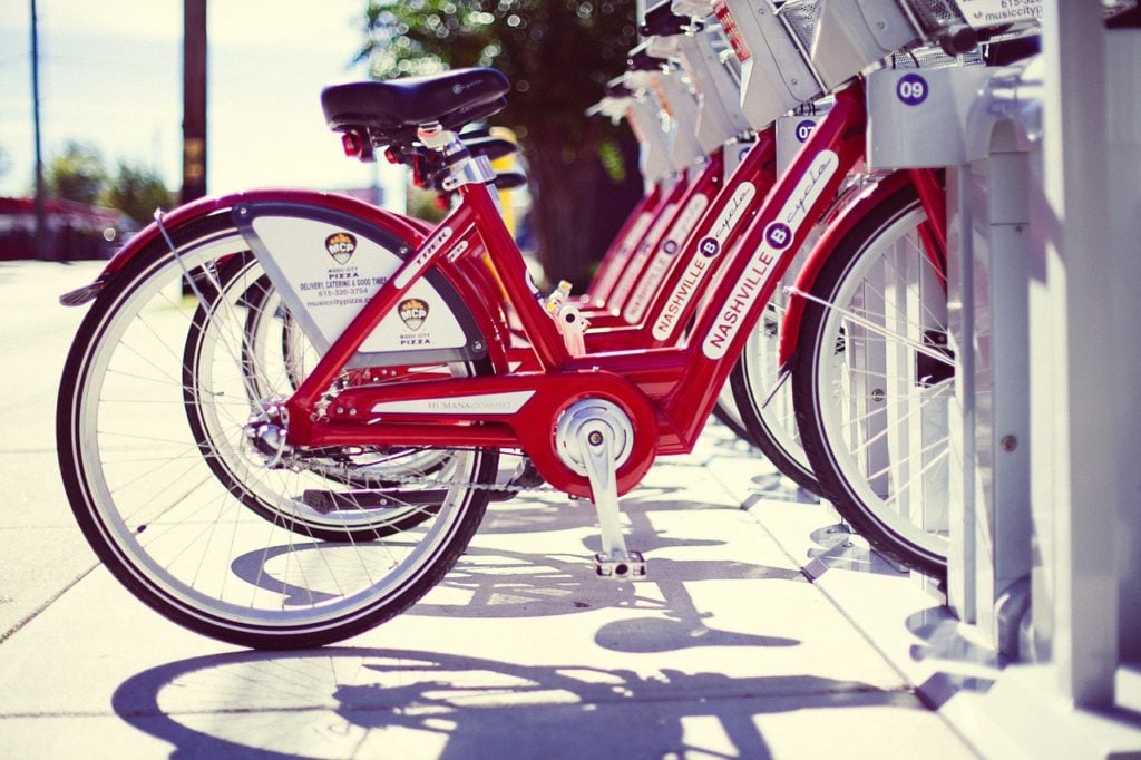 Rental bikes in Nashville