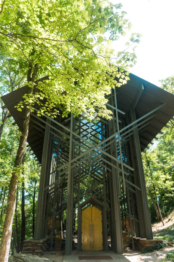 Thorncrown Chapel in Eureka Springs, Arkansas