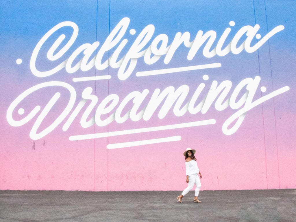 California Dreaming mural - coolest street art around the world