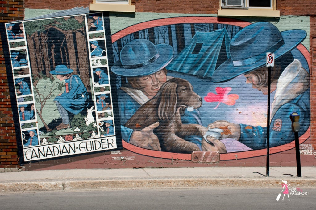 Canadian guides coolest street art mural in Ontario