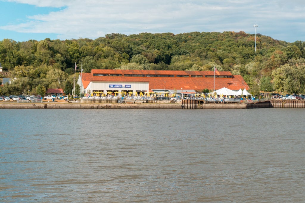 The Loading Dock restaurant in Alton