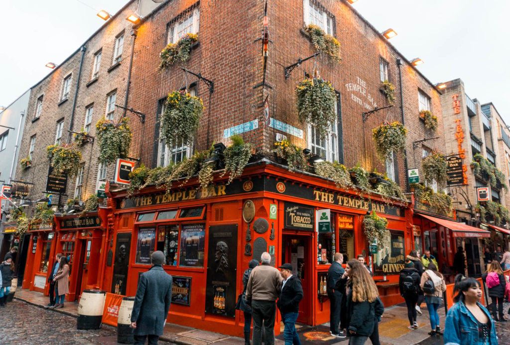 The Temple Bar in Dublin