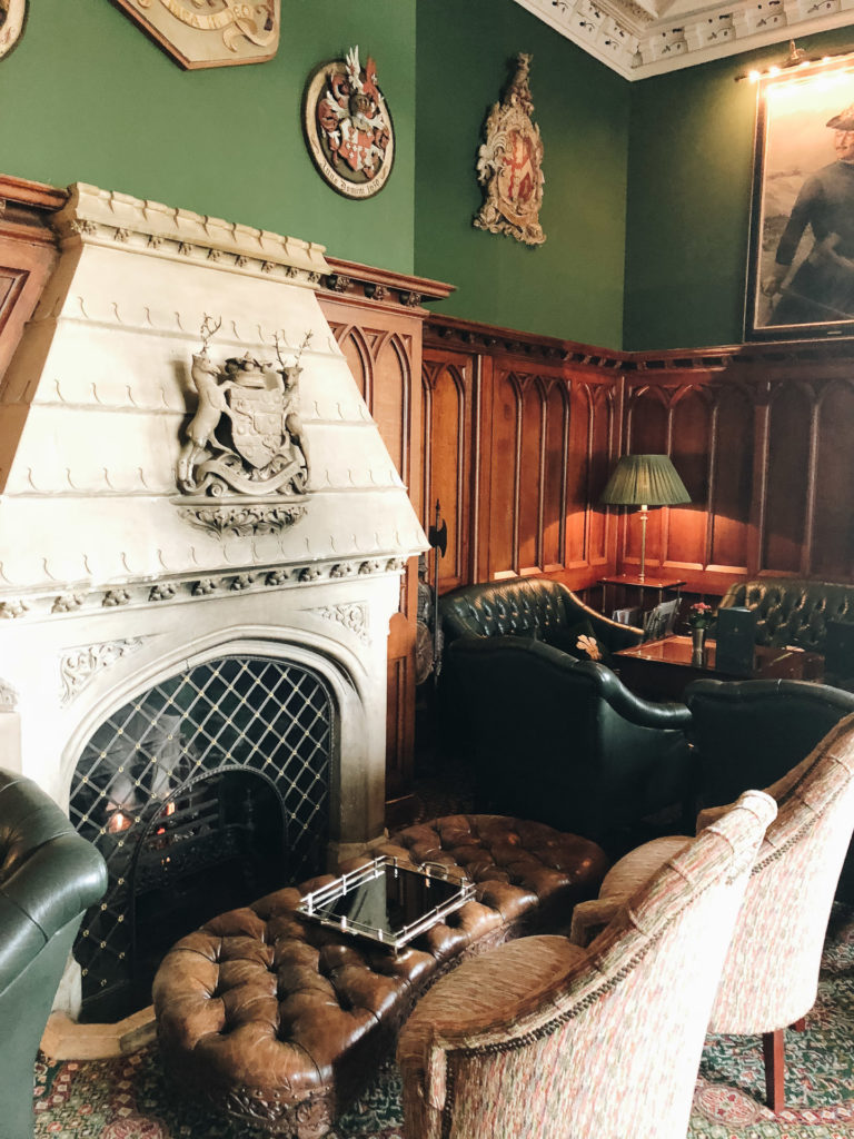 The Prince of Wales Bar at Ashford Castle