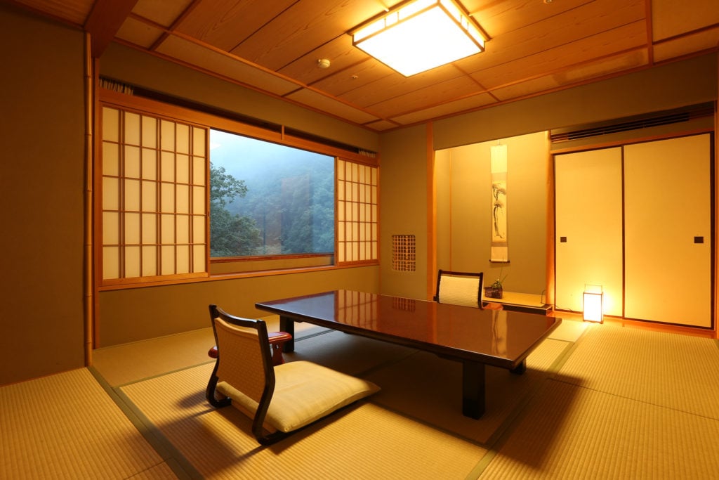 Japanese and Western style Hybrid Hotel Room at Nishimuraya Hotel Shogetsutei - Kinosaki Onsen, Japan