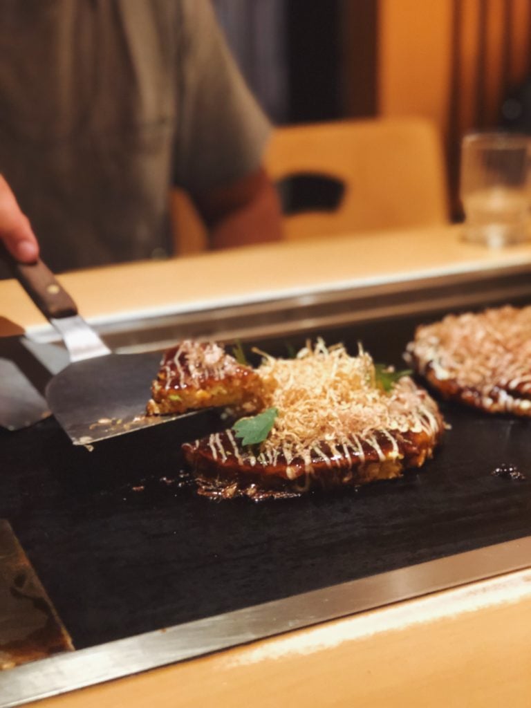 Okonomiyaki in Japan