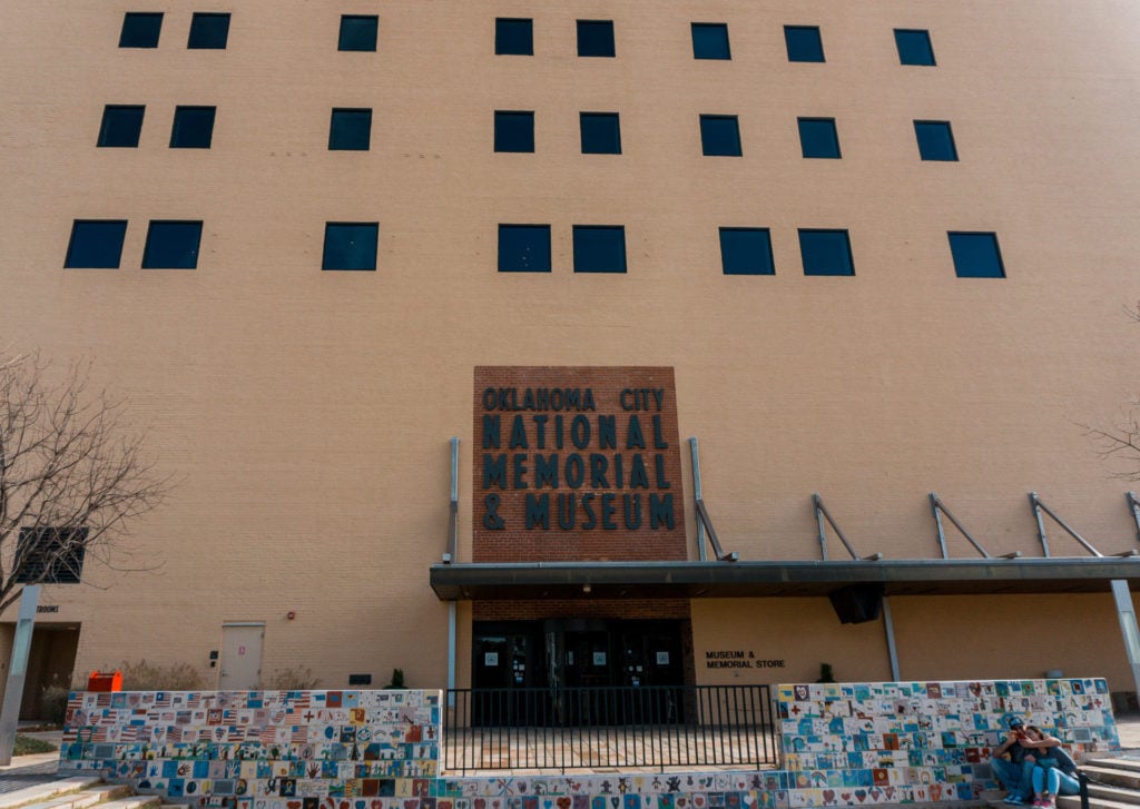 Front Entrance of the Oklahoma National Memorial & Museum 