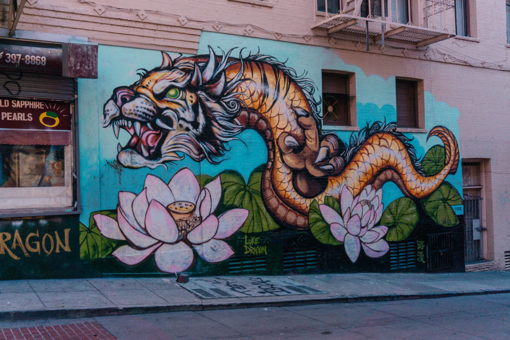 Chinatown Mural in San Francisco