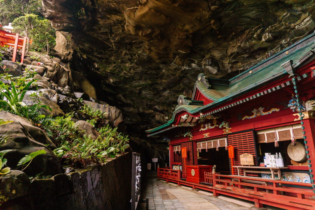 Udo Jingu Shrine on the Nichinan Coast