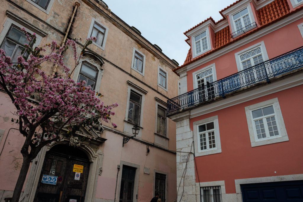 Buildings in Lisbon, Portugal