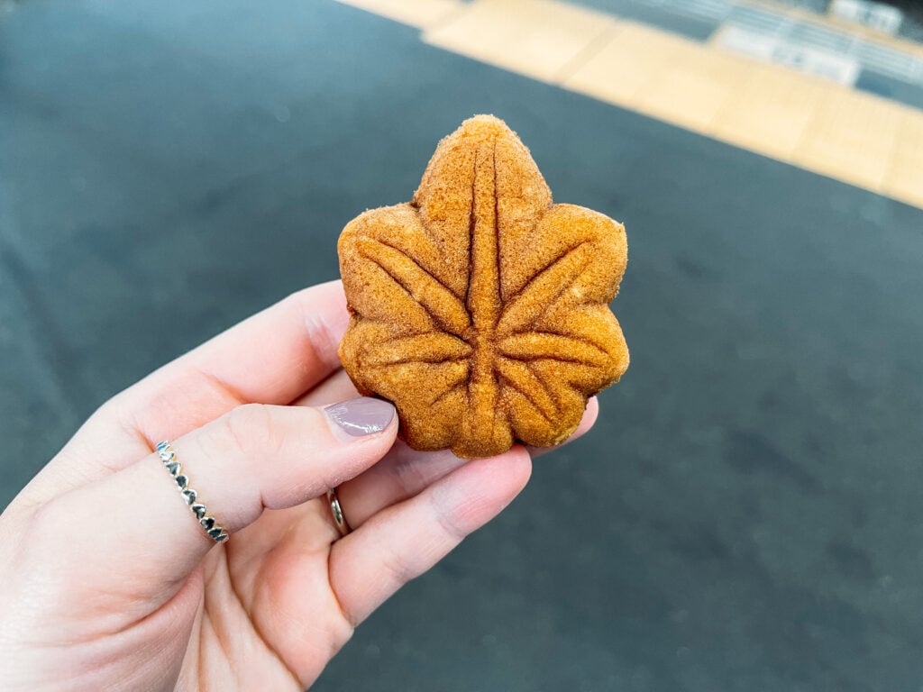 Momiji Manju from Miyajima Island in Japan