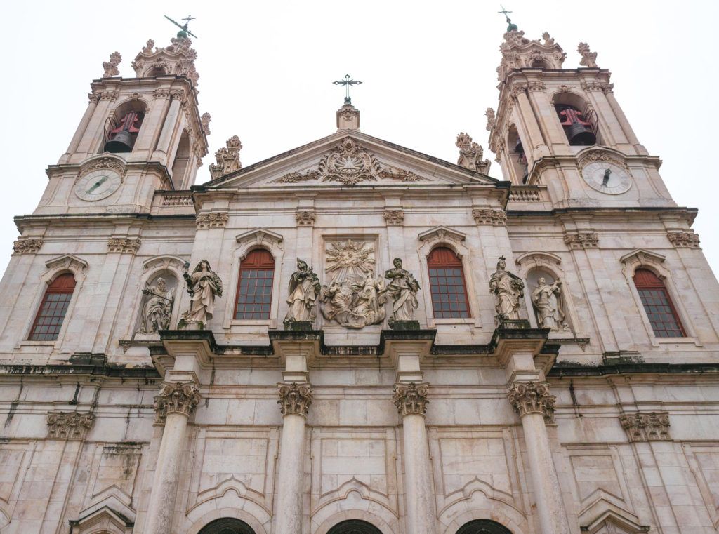 Exterior of Basílica da Estrela Church - Lisbon, Portugal