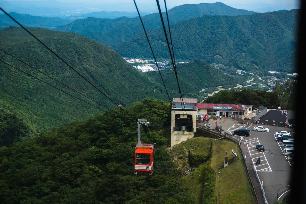 Akechidaira Ropeway in Nikko, Japan