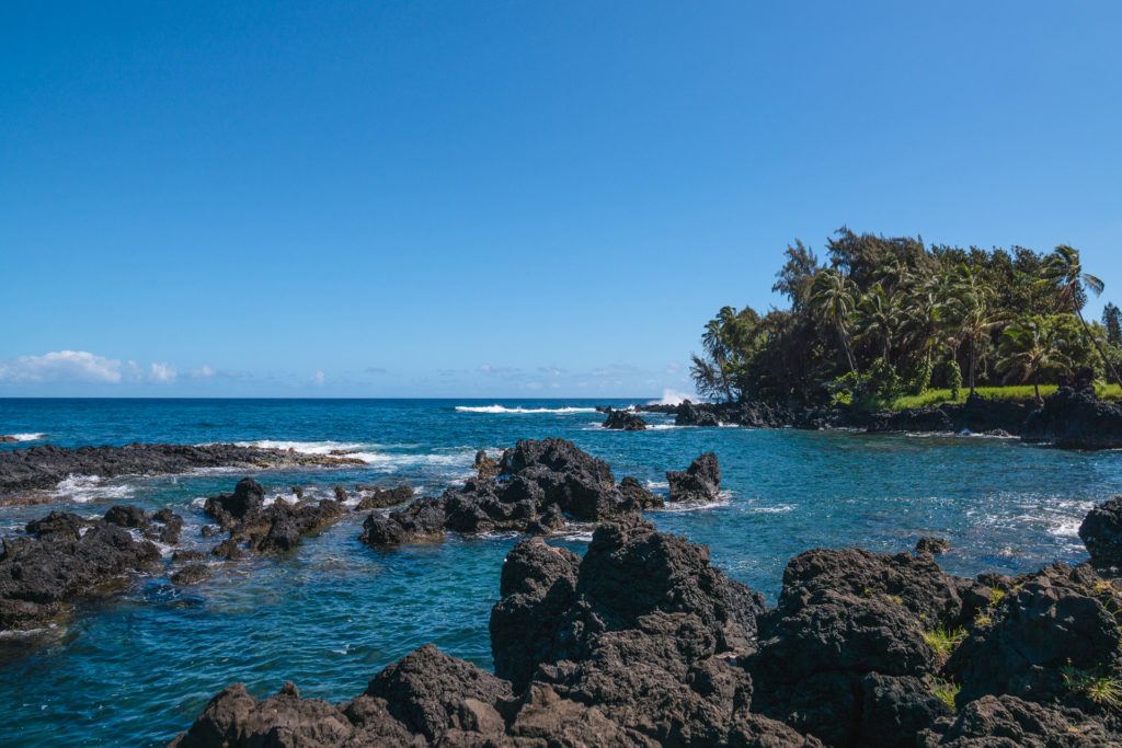 Ke'anae Lookout on the Road to Hana in Maui.