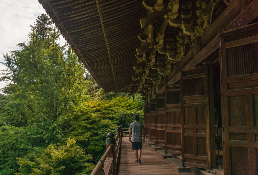 Shoshazan Engyoji Temple in Himeji, Japan