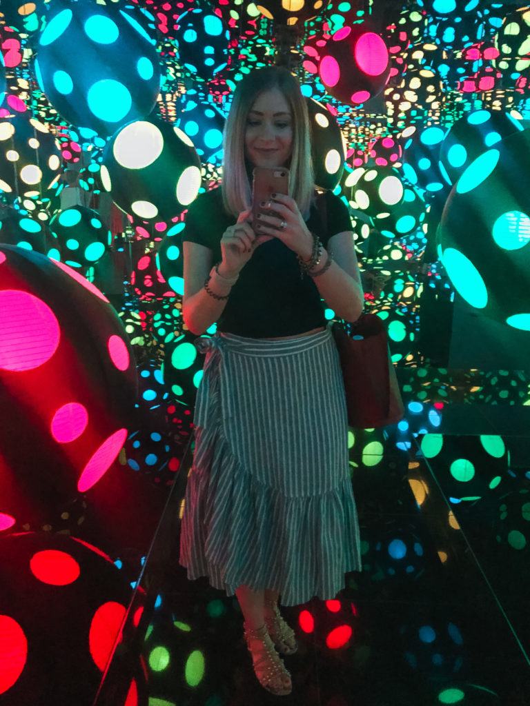 Yayoi Kusama's Infinity Mirrored Room – My Heart is Dancing into the Universe