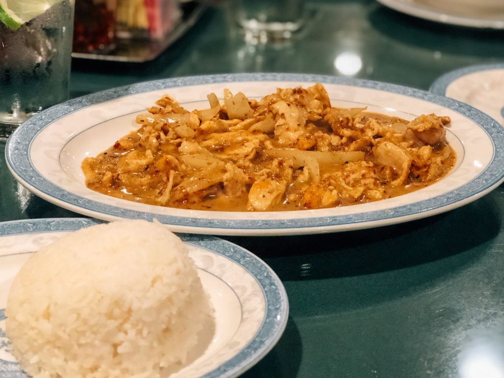 Coconut Lemongrass Chicken at Pho Cali in Sarasota, Florida