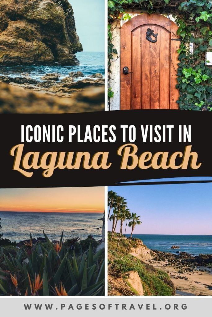 Laguna Beach, California is a small coastal city located south of Los Angeles. It is well-known for its beaches, art galleries, fantastic dining, and eclectic shopping. Here are just a few of the iconic tourist spots in and around Laguna Beach.