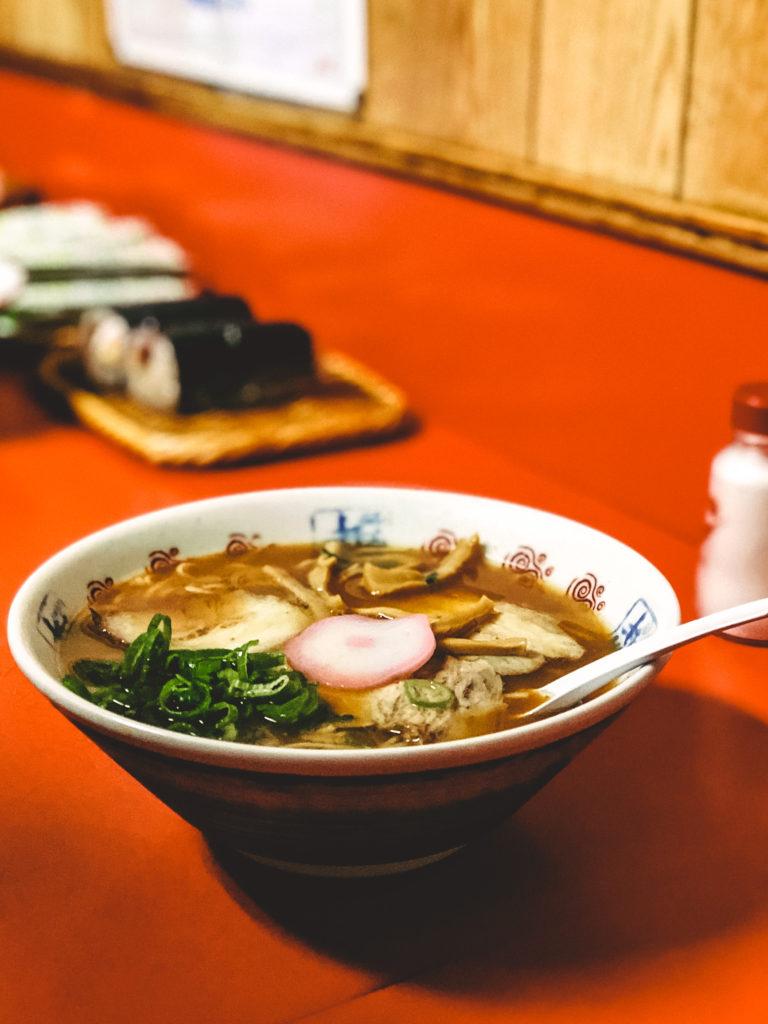 Ramen from Ide Shoten in Wakayama, Japan.