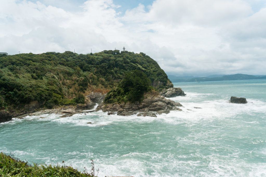 Saikazaki Lighthouse in Wakayama, Japan