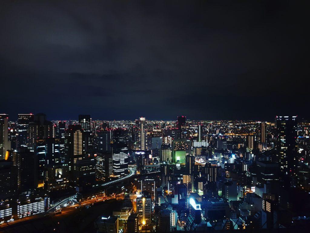 View from Umeda Sky Building.