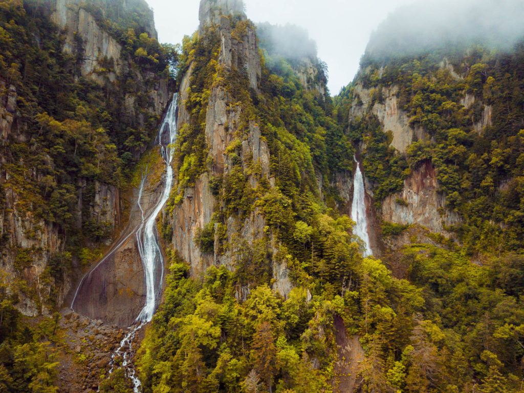 Ginga Falls at Daisetsuzan National Park