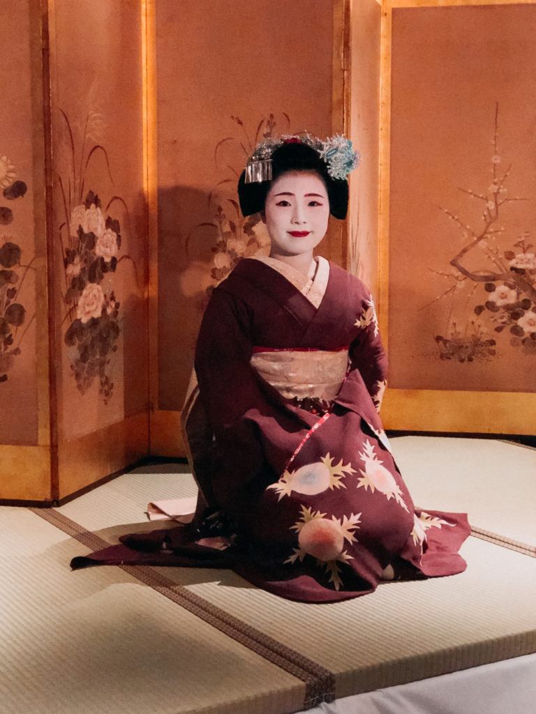 Maiko Performance in Kyoto