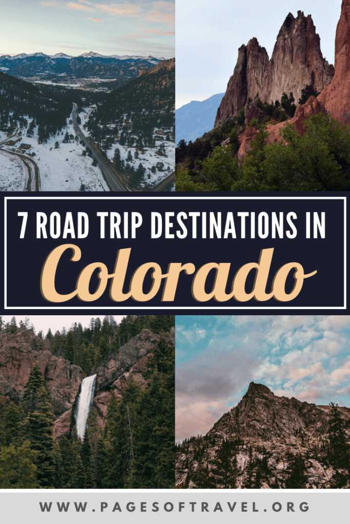 From the serene mountains, epic winding roads, and foodie destinations these places to visit on a Colorado road trip are perfect for your next adventure in Colorado. You'll go through Colorado Springs, Great Sand Dunes National Park, Aspen, Glenwood Springs, Estes Park, Boulder, and Denver!