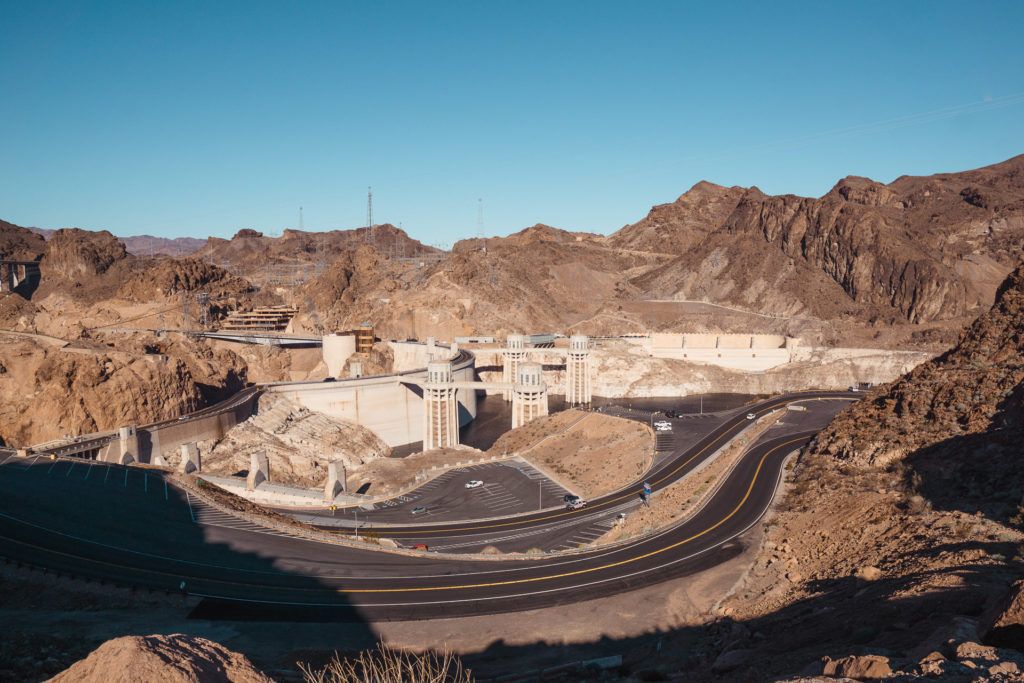 View of the Hoover Dam