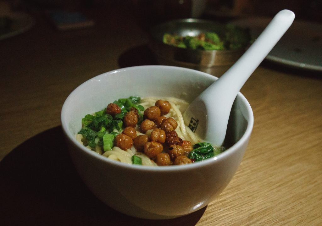 Chickpea ramen from Momofuku in Las Vegas