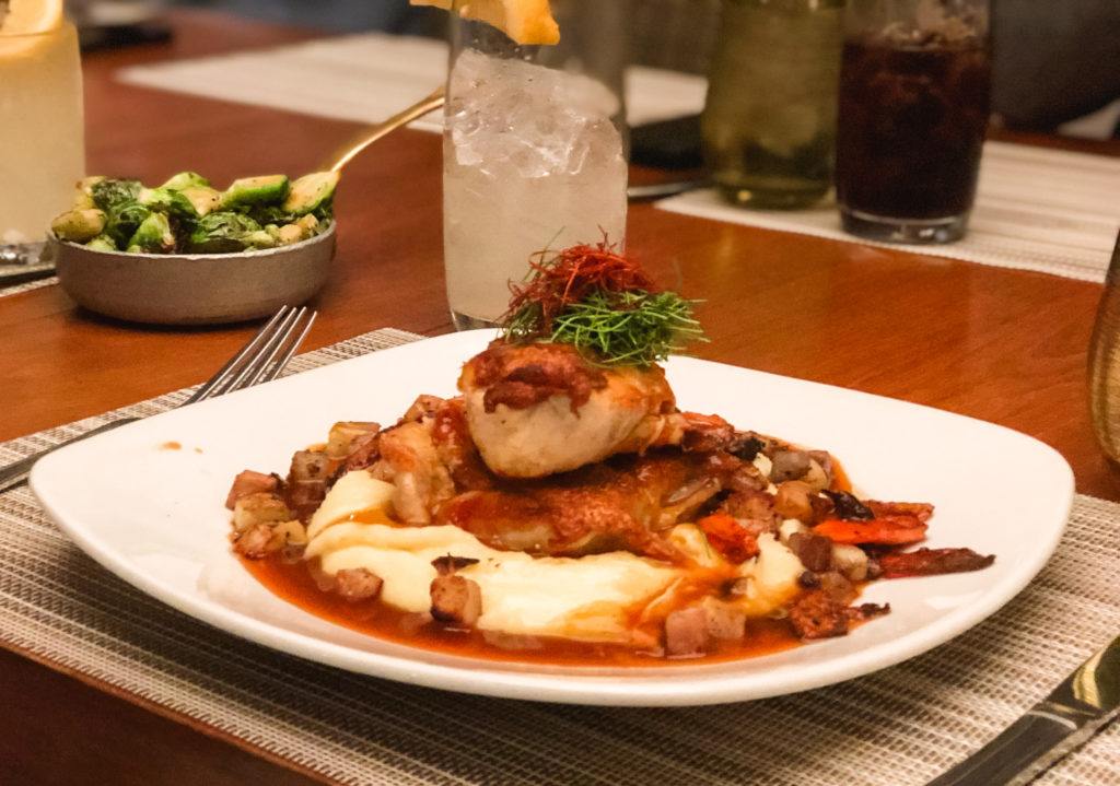 Roasted chicken from Hexx Kitchen + Bar in Las Vegas