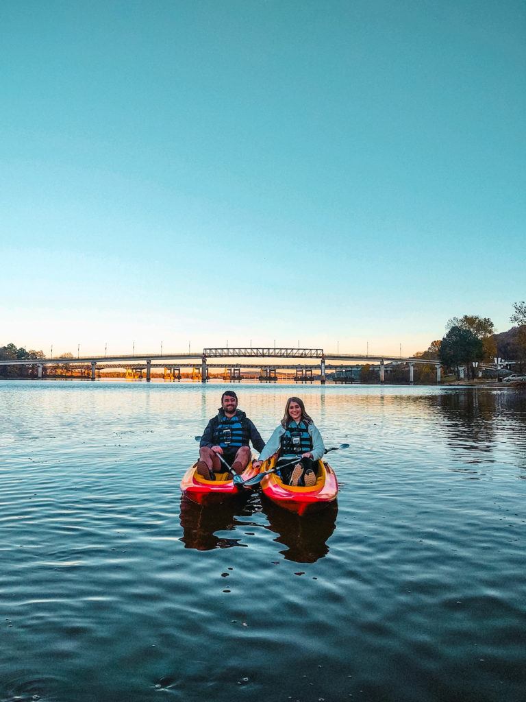 Kayak tour with Rock Town River Outfitters in Little Rock, Arkansas - things to do on a weekend in Little Rock