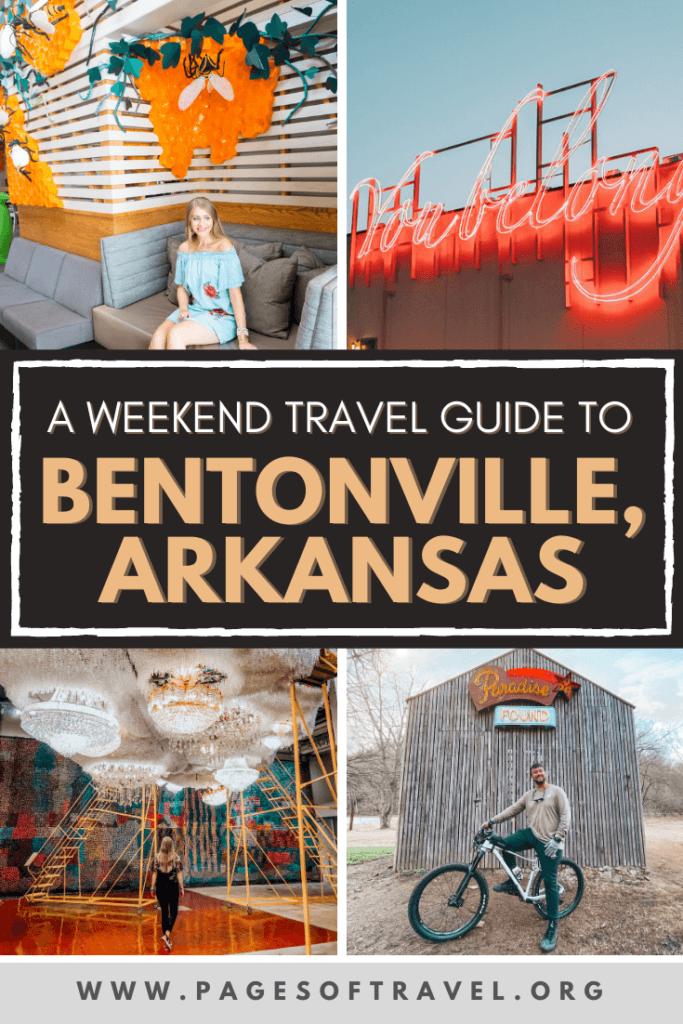 Bentonville, Arkansas is one of the best places to visit in Northwest Arkansas! This travel guide will cover things to do in Bentonville, places to eat in Bentonville, and other travel tips!