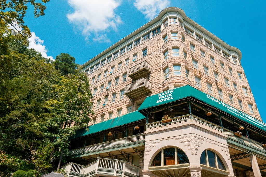 Basin Park Hotel in Eureka Springs, Arkansas