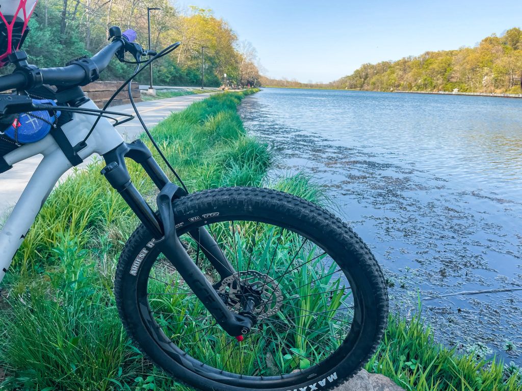 Bike at Lake Atalanta in Rogers, Arkansas