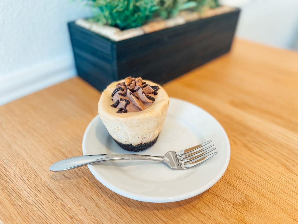 Peanut Butter Dream cheesecake from The Cheesecake Cutie on Anna Maria Island - Sarasota desserts